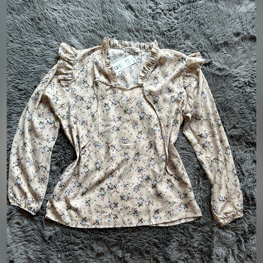 Floral Long Sleeve Top